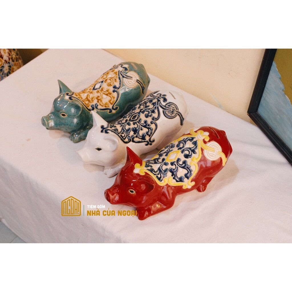Heo mỹ nghệ đồng tiền