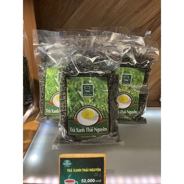 Trà xanh thái nguyên phúc long 200/500g