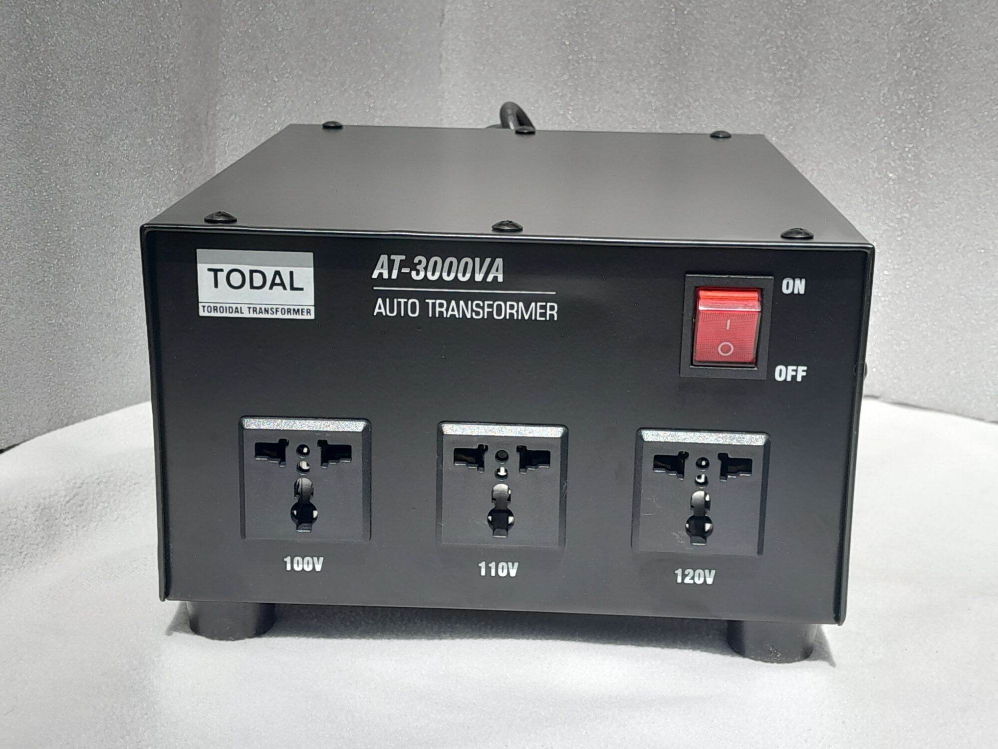 Biến áp xuyến đổi nguồn TODAL 3 kVA dây đồng - Điện vào 220V - Điện ra 100V/110V/120V dùng cho thiết bị điện nội địa Nhật Mỹ Đài Loan