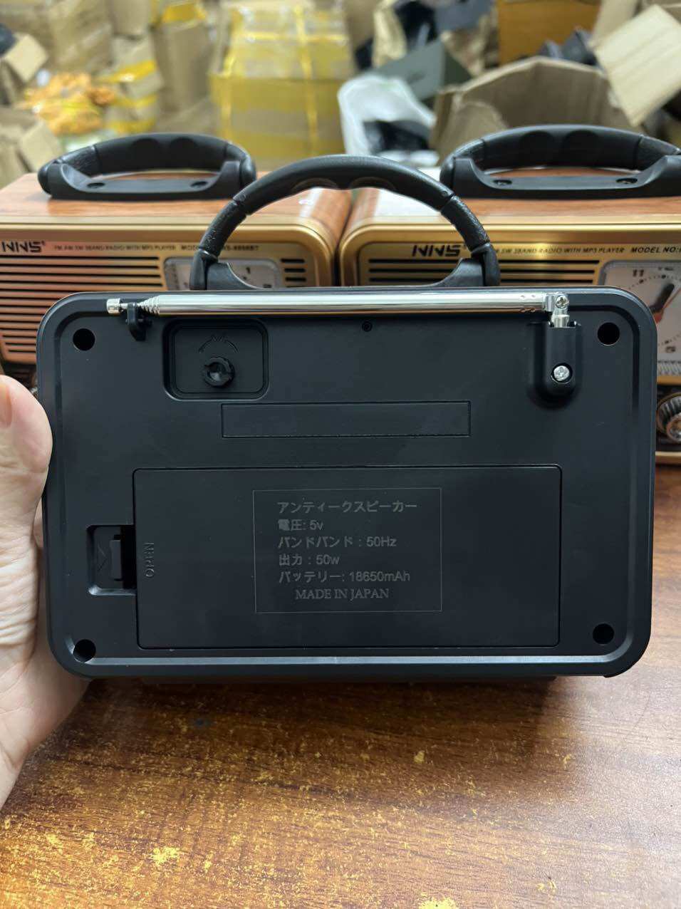 đài Radio NNS hàng Nhật bãi 98%(made in japan)