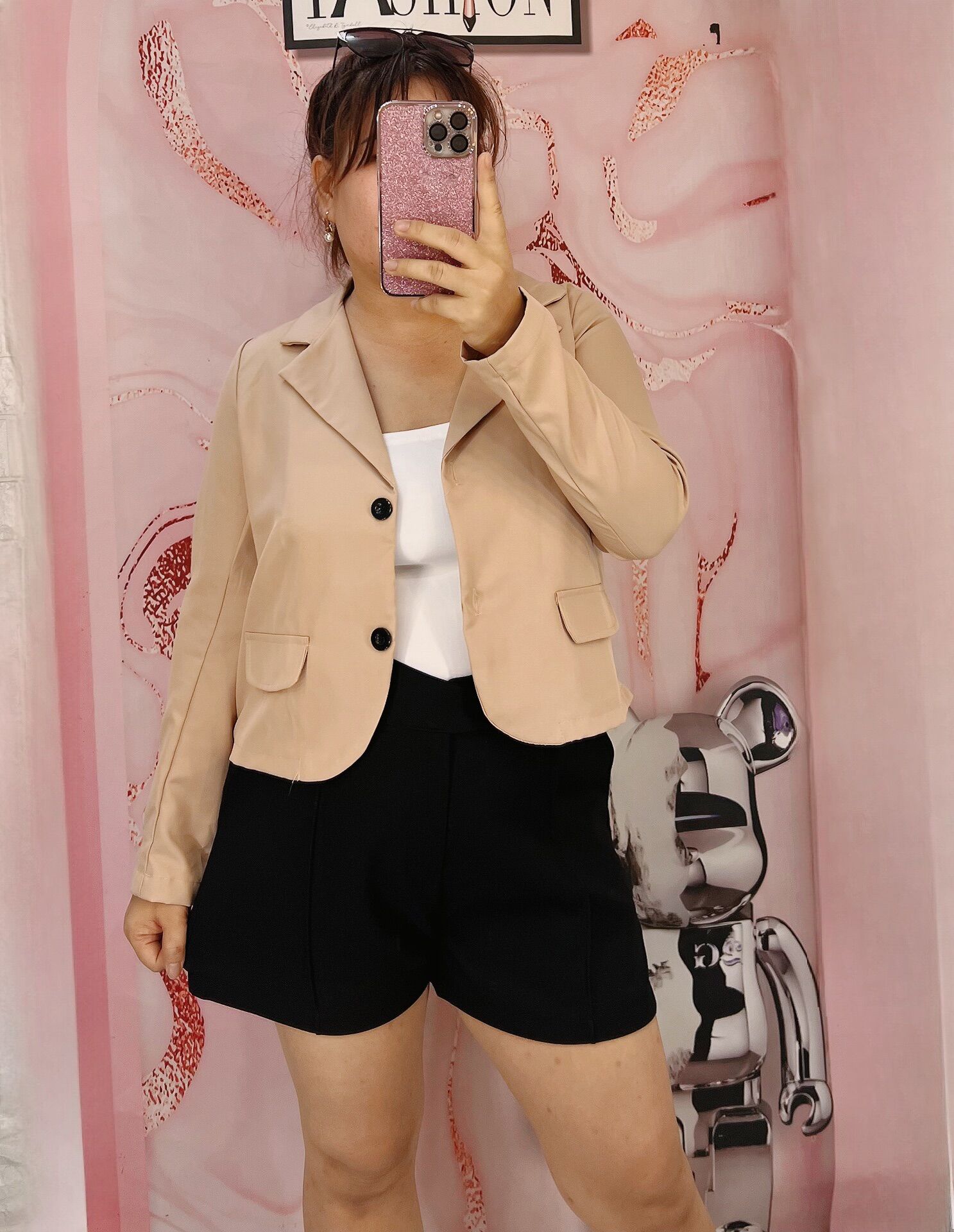 Áo Blazer dáng lững Bigsize 60kg đến 95kg