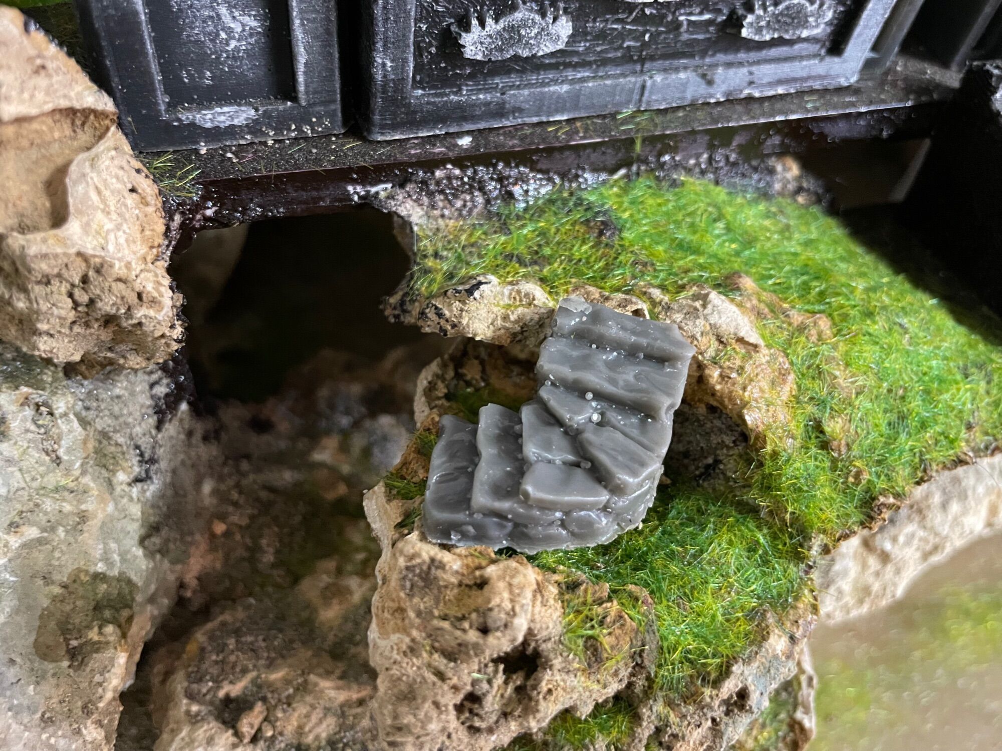 Bậc cong mini trang trí tiểu cảnh, terrarium, bonsai, non bộ