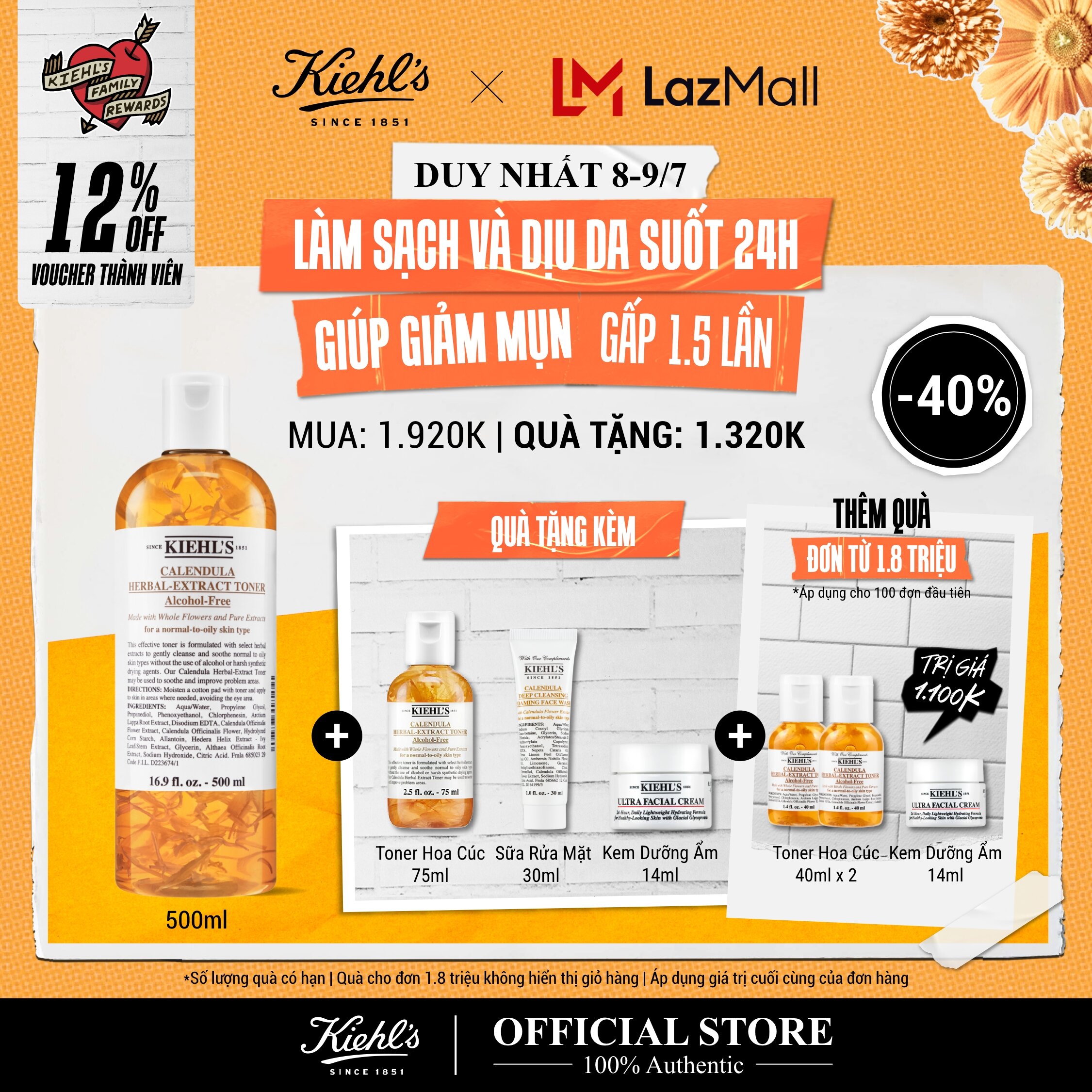 Serum Vitamin C Kiehl's Clearly Corrective™ Dark Spot Solution 30ML