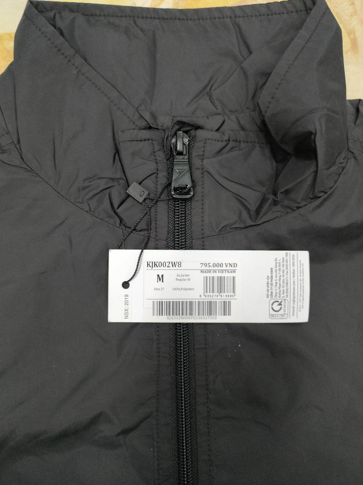 Áo gió Jacket KWIN regular fit KJK002W8