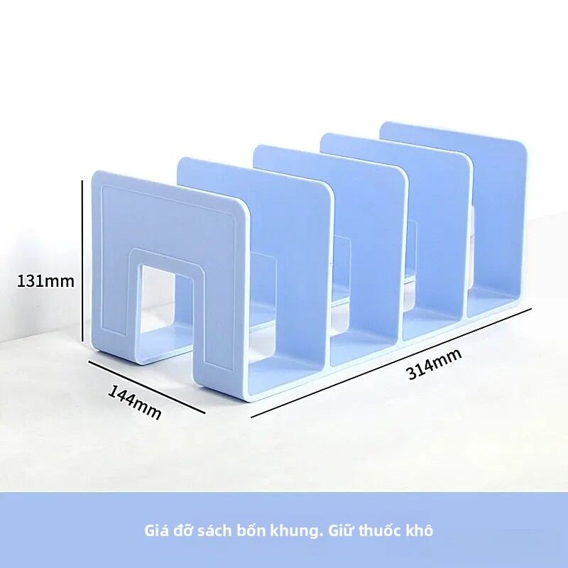 Kệ Sách Acrylic Trong Suốt Dày Dặn Giá Đựng Tài Liệu Đồ Dùng Văn Phòng Hiển Thị Đầu Sách Thiết Kế Lấy Cảm Hứng Từ