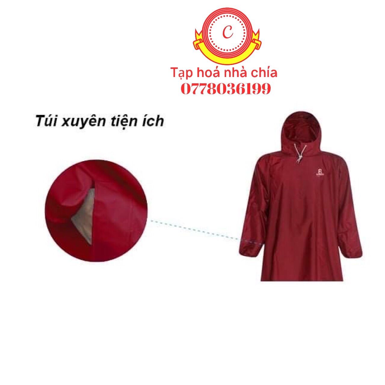 ÁO MƯA BÍT 1 NGƯỜI CAO CẤP THƯƠNG HIỆU RANDO( sỉ ib)