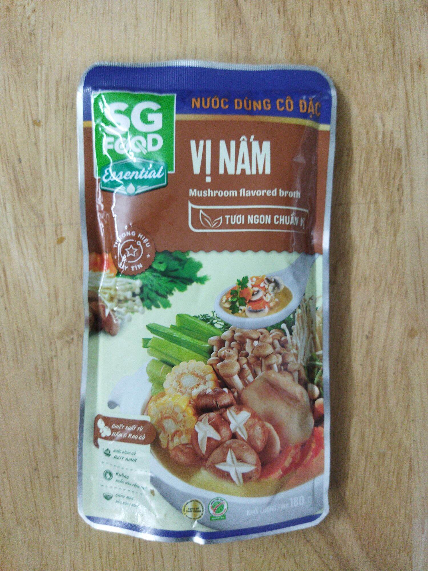 Nước dùng cô đặc vị nấm sg food 180gr