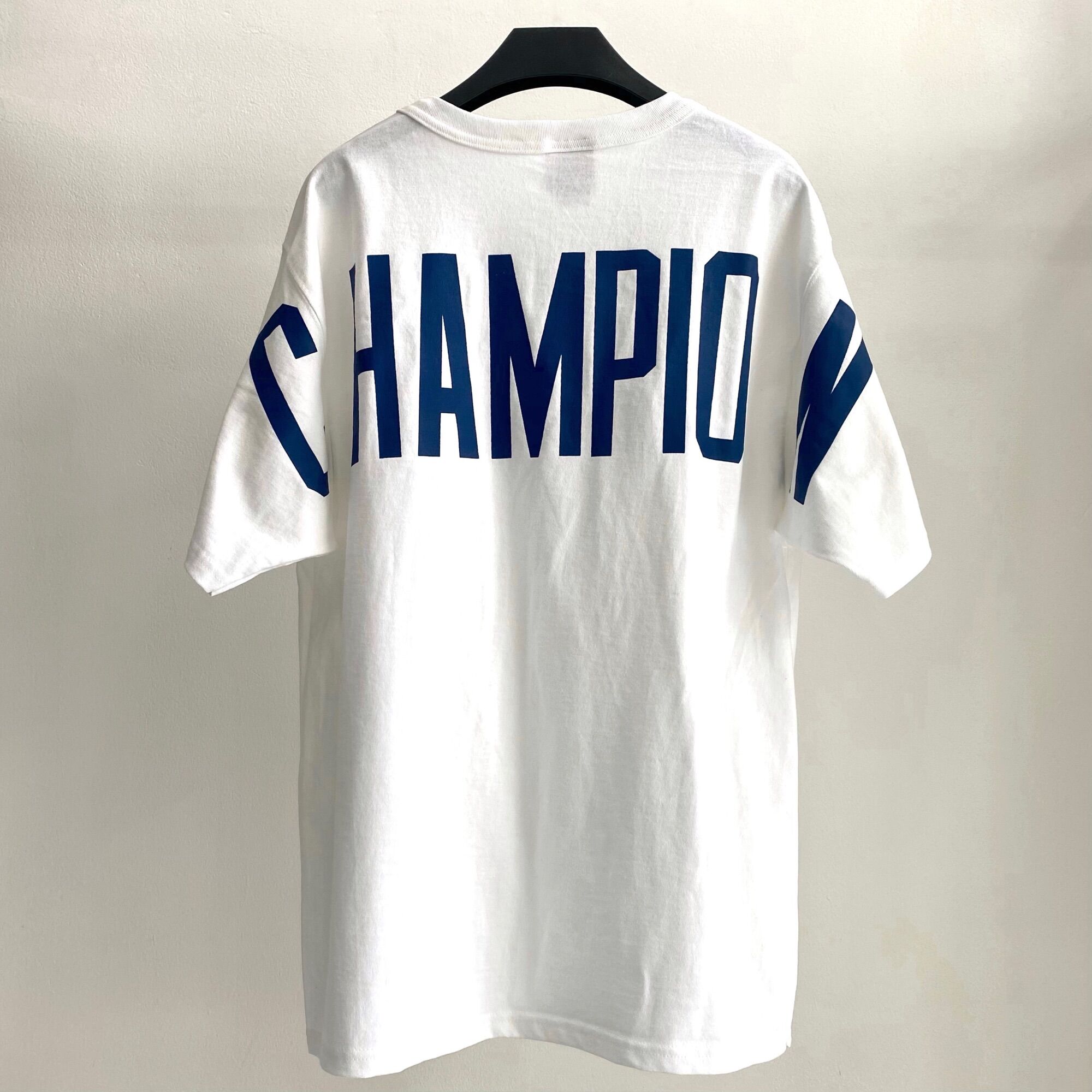 Áo thun CHAMPION Heritage Big Logo Custom chính hãng áo phông unisex ngắn tay trẻ trung
