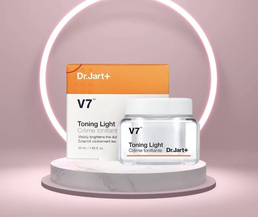  ✅ Date 2025  Kem Dưỡng Trắng Da V7 Toning Light Dr.Jart+  50ml  - Hàn Quốc 
