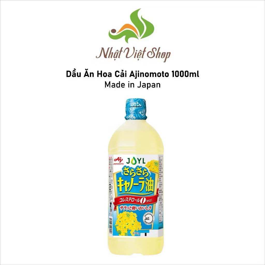 Dầu Ăn Hoa Cải Ajinomoto Nhật Bản 1000ml