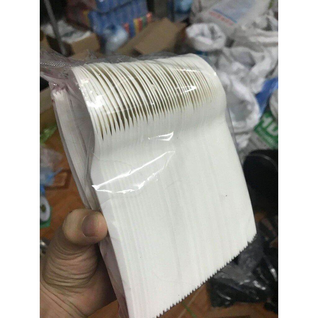 Thìa Nhựa Dùng 1 Lần Túi 100 Chiếc