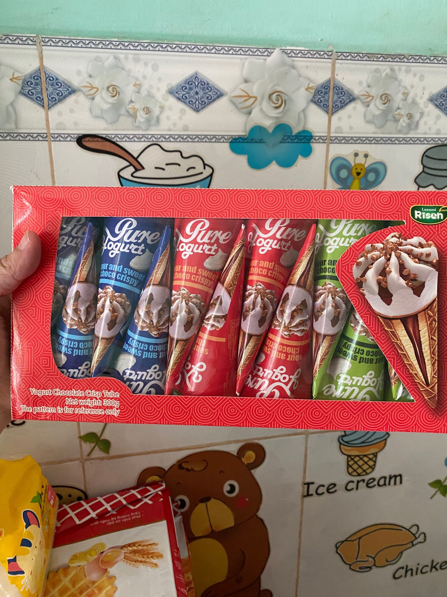 COMBO 12 BÁNH ỐC QUẾ NHÂN SOCOLA YOGURT RISEN