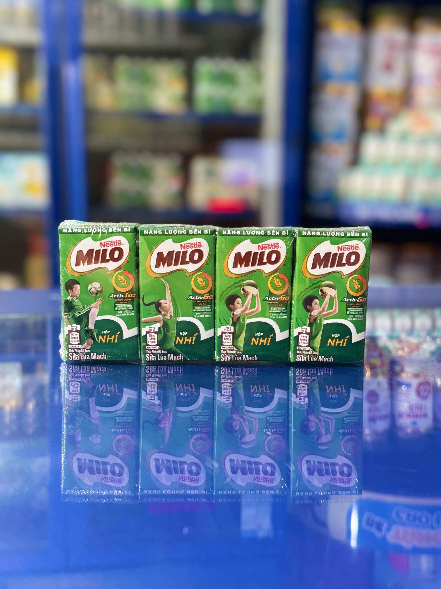 (Expiration Date December 2026) Box of 24/48 Boxes of Nestle Milo Liquid Milk 110Ml/Box.