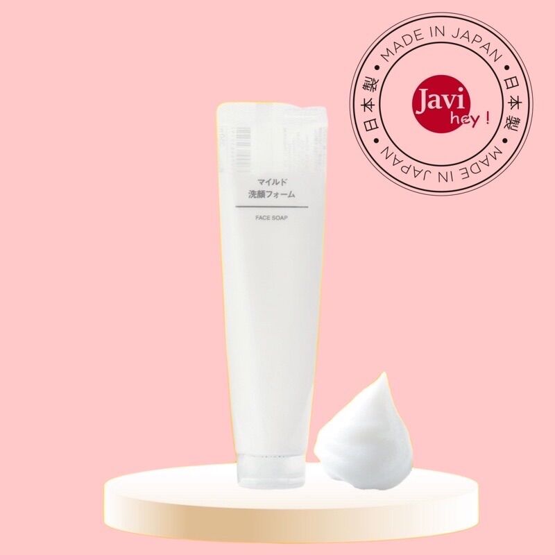 Sữa Rửa Mặt Muji Face Soap (Dòng Dịu Nhẹ) mẫu mới