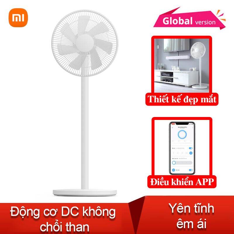 Quạt đứng thông minh Xiaomi DC inverter Gen 1X, Mijia Standing fan 1X, kết nối app Mihome, độ ồn thấp- Hàng chính hãng