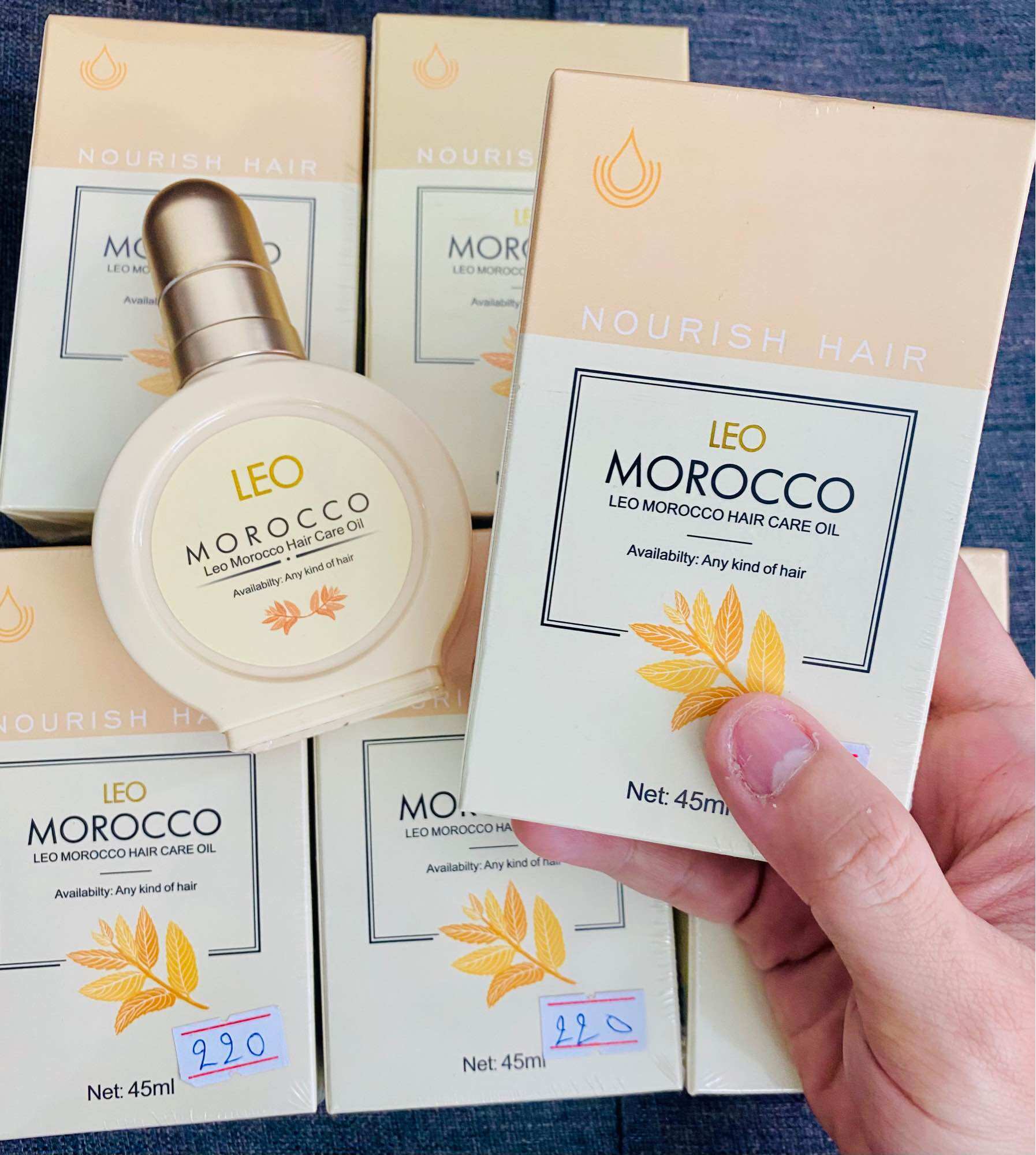 Tinh dầu dưỡng tóc prosee leo morocco hair care oil 45ml chính hãng