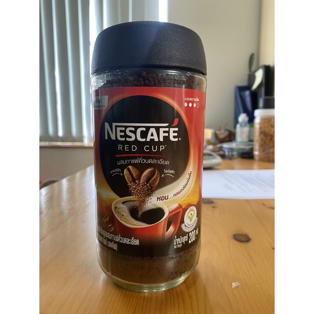 Nescafe Red cup  Thái Lan hủ 200gr