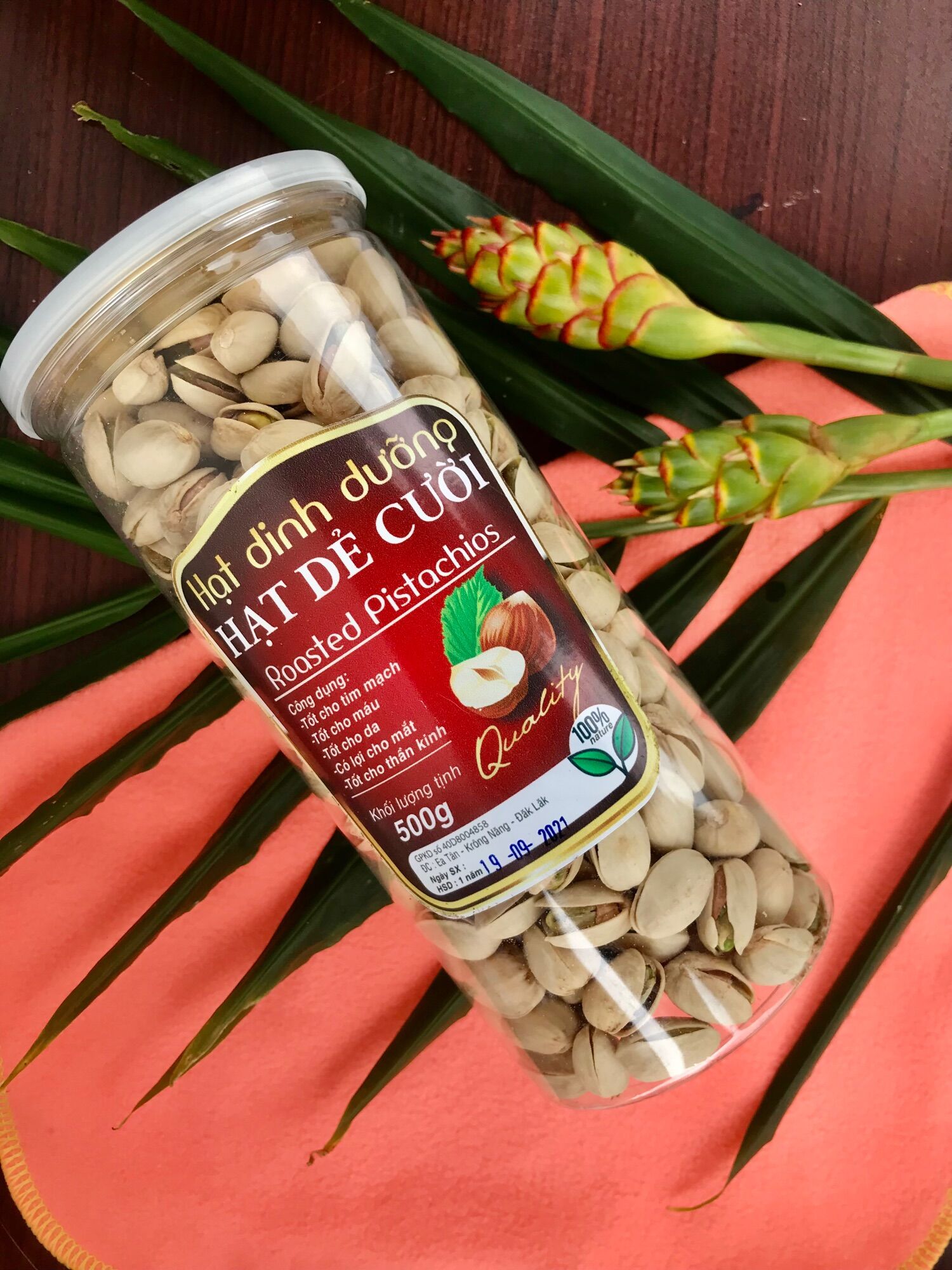 [500g] Hạt dẻ cười thơm ngon - hạt dinh dưỡng
