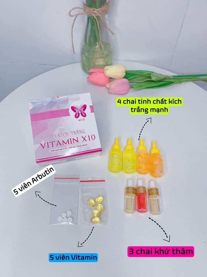 𝐒𝐄𝐓 𝐊𝐈́𝐂𝐇 𝐓𝐑𝐀̆́𝐍𝐆 𝐕𝐈𝐓𝐀𝐌𝐈𝐍 𝐗𝟏𝟎 (2 SET MIỄN SHIP TẶNG HỘP +  MUỖNG TRỘN KEM)