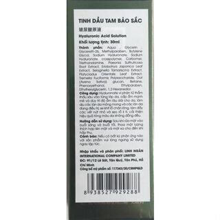 Tinh dầu cấp ẩm căng mướt da Tam Bảo Sắc 30ml - (Hồng Kông)