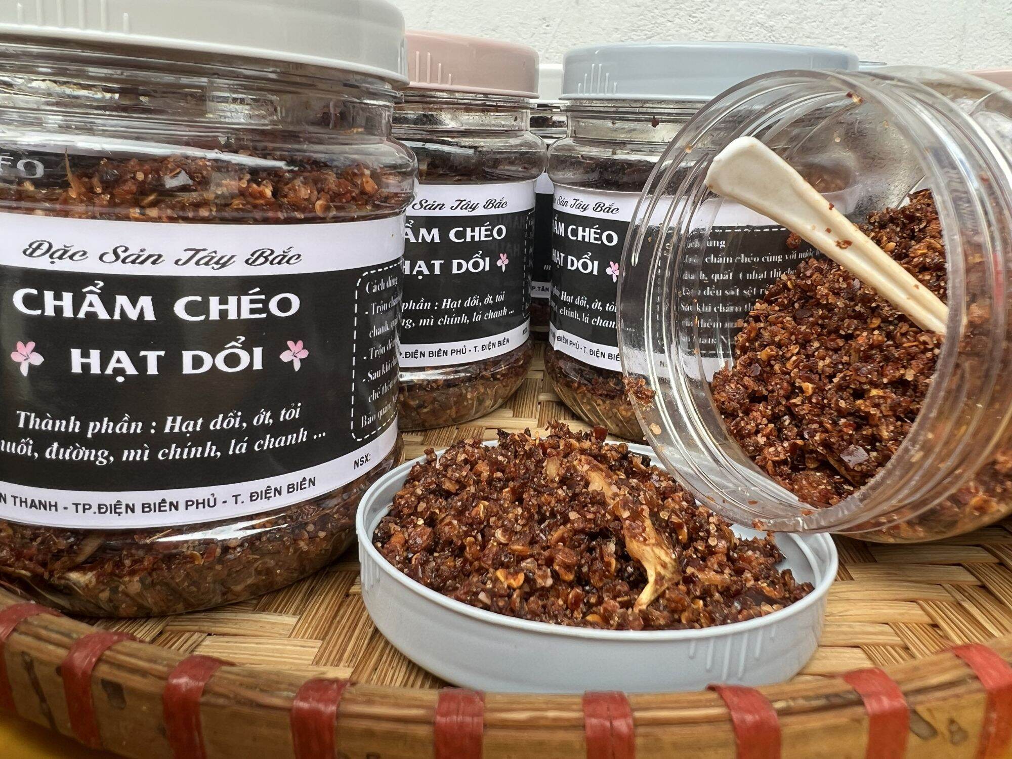 chẩm chéo hạt dổi Nàng Ban Food