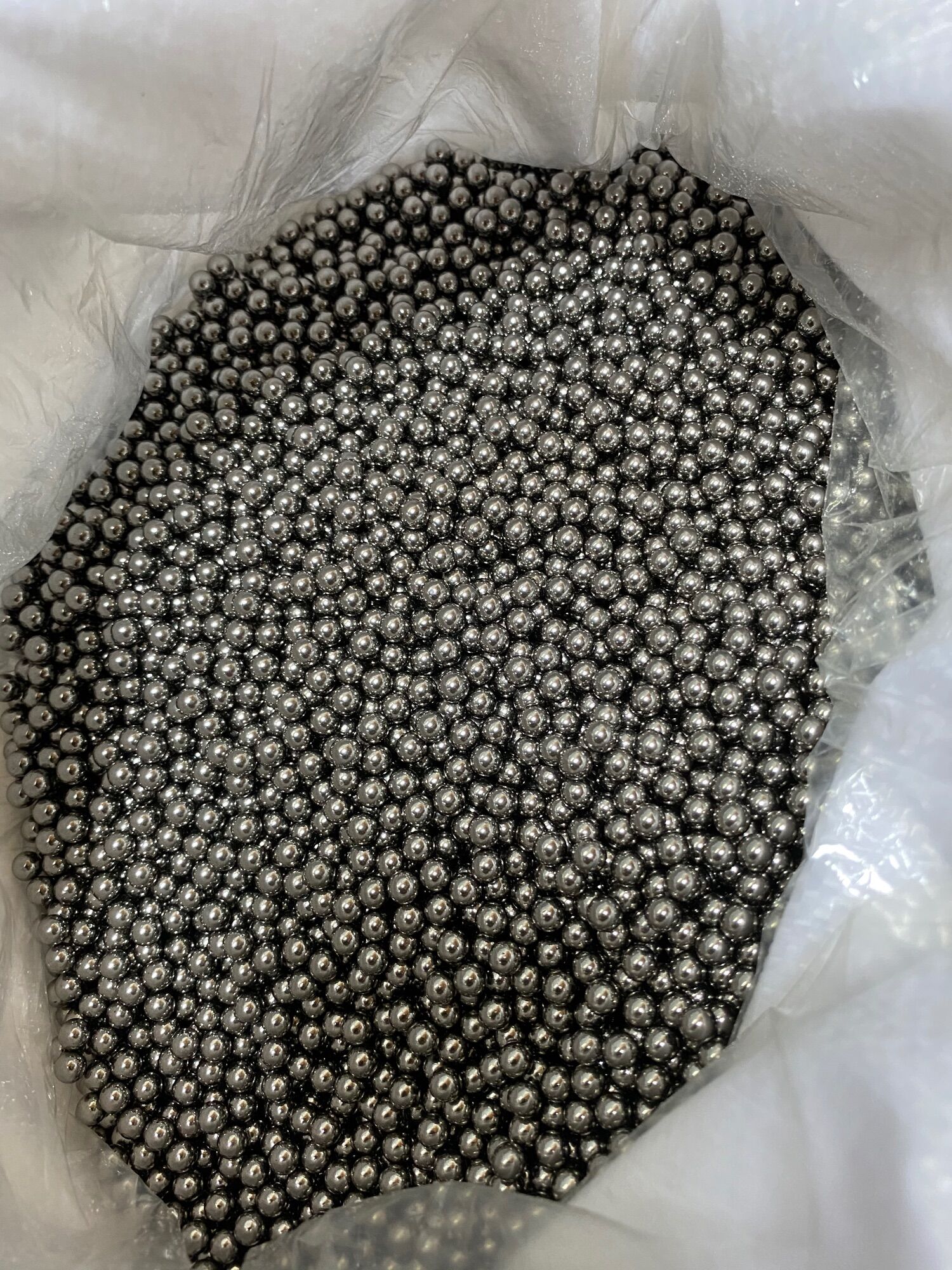 Bi 7.5mm bằng sắt ( SL : 1Kg ) tròn đều ko rỉ sét