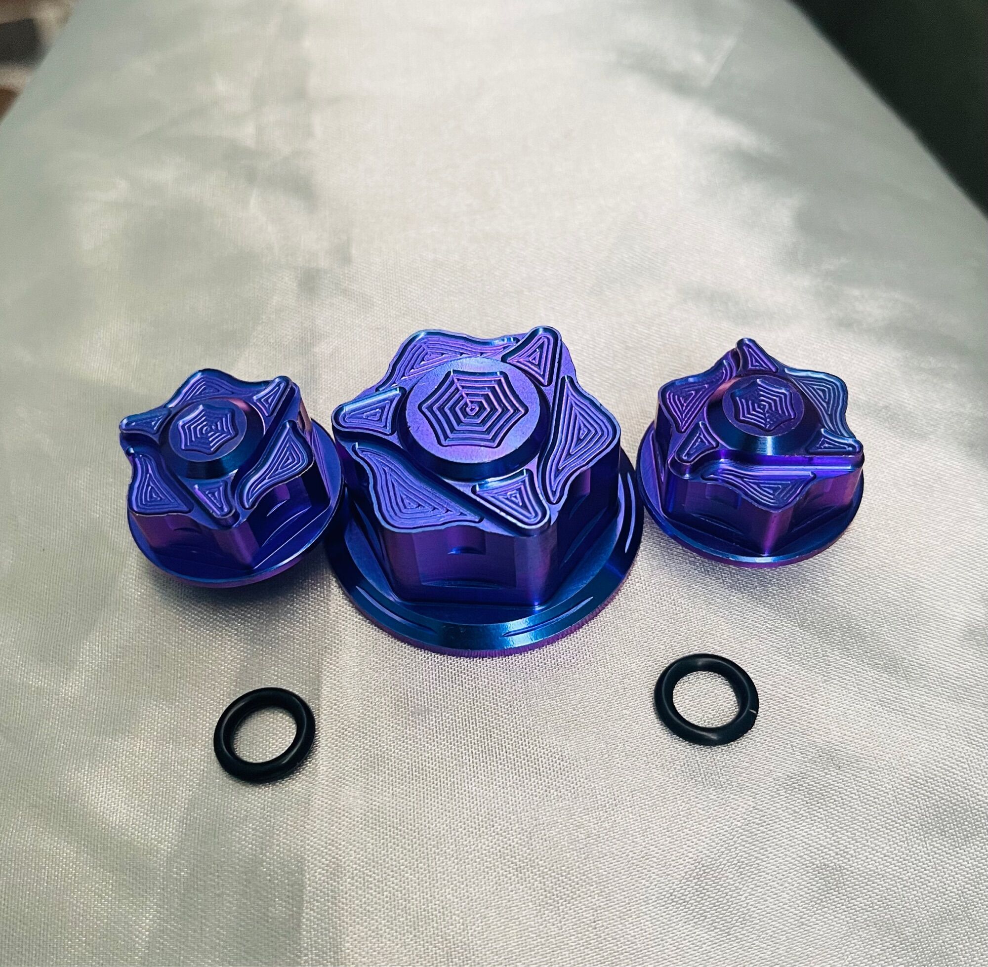 (GR5 XỊN) Combo 3 ốc chảng ba titan lắp gidong raider satria sonic cực đẹp ( có bán lẻ )