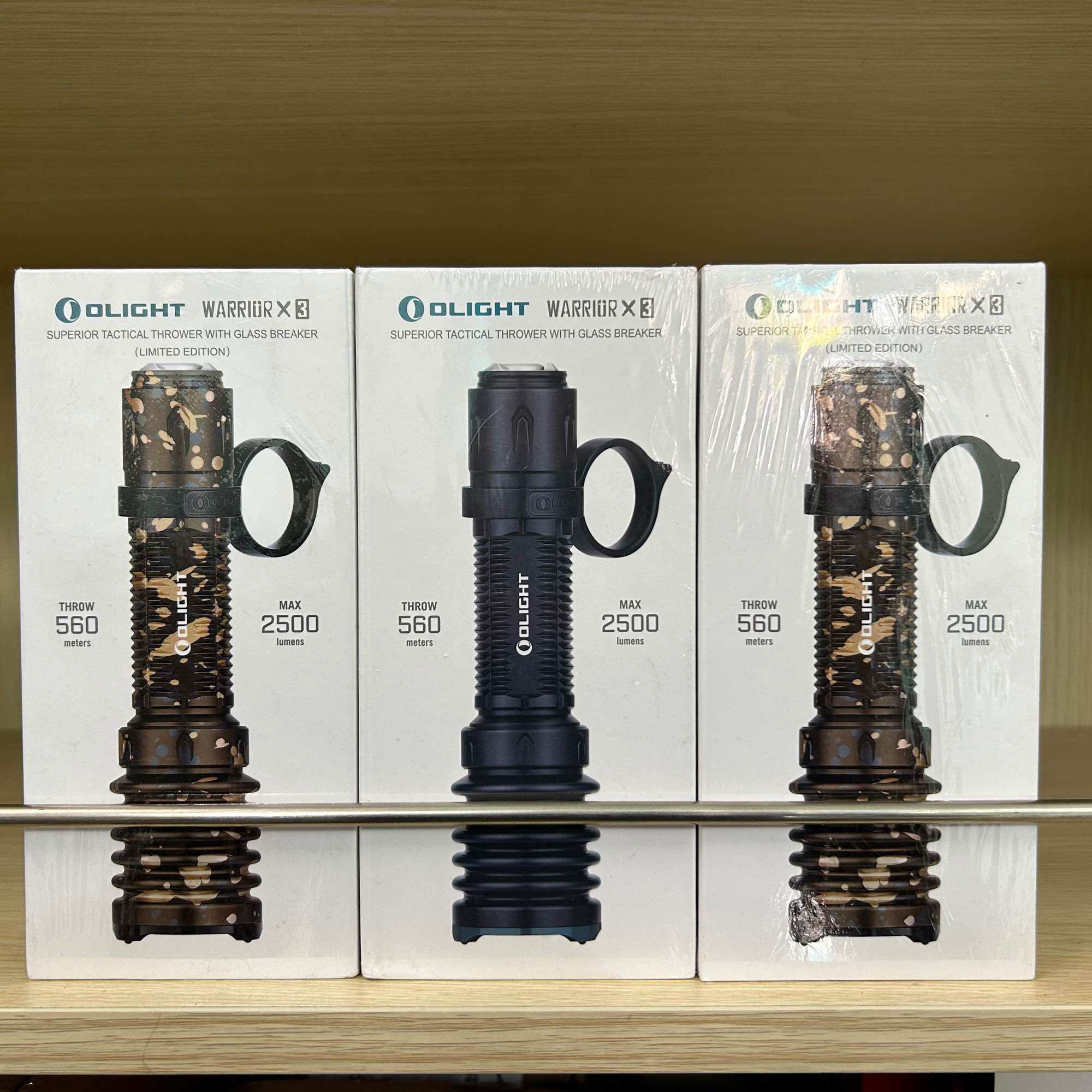 Đèn pin siêu sáng Olight Warrior X3 - Hàng nhập chính hãng