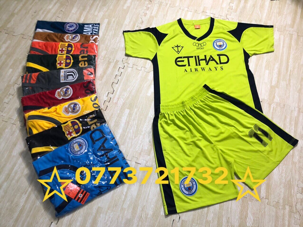 Set đồ đá banh cho bé và người lớn size đại xxxl megaoshop79