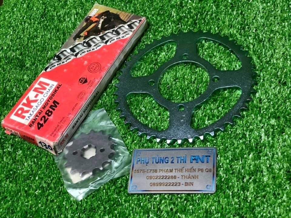Bộ nhông sên dĩa zin yaz125