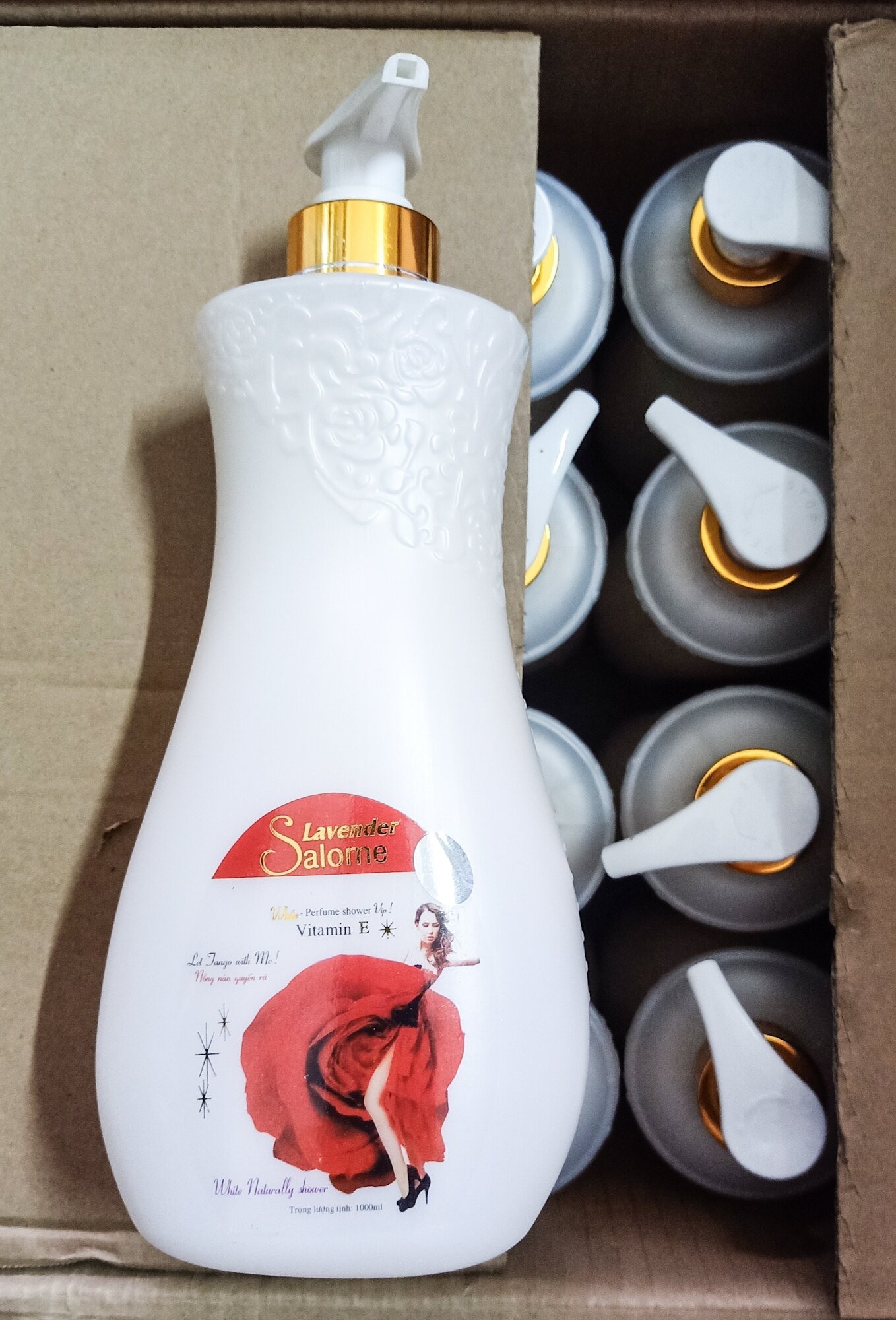 Sữa tắm Salome sáng da 1000ml