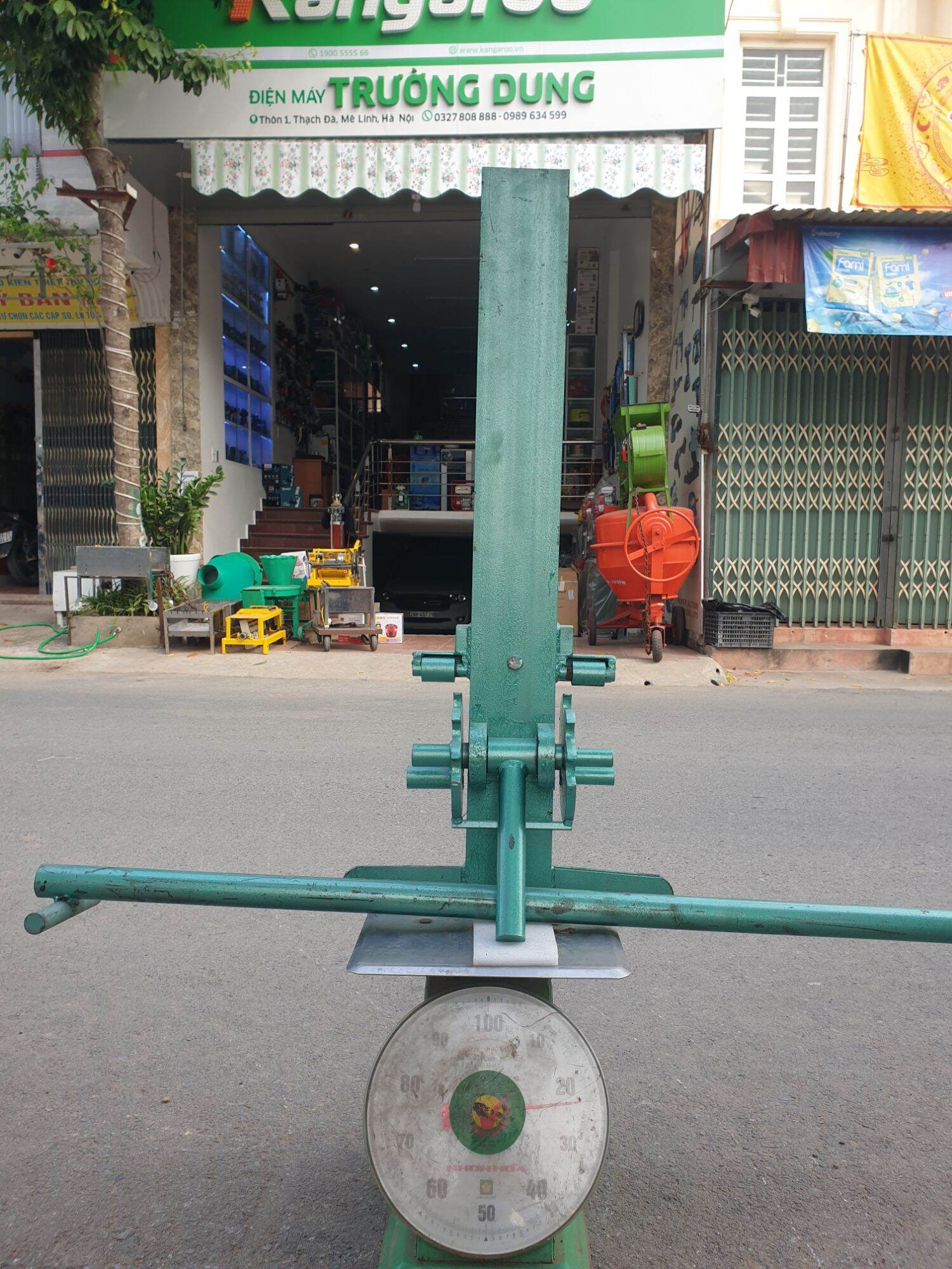 Bàn bẻ mỏ sắt cây phi 25 hàng nam định