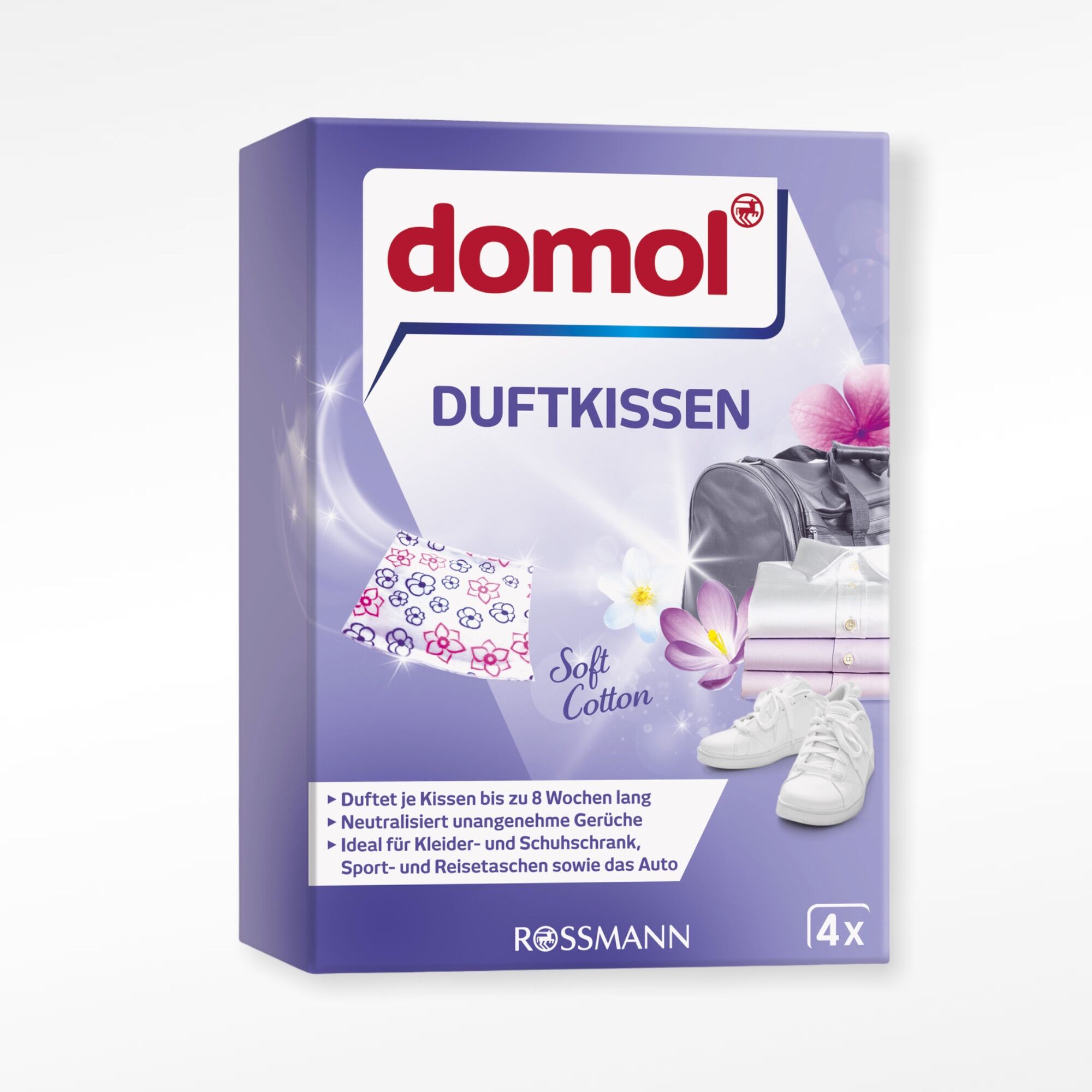 Hộp Túi Thơm Tủ Quần Áo Domol 4 Túi - Bill Đức