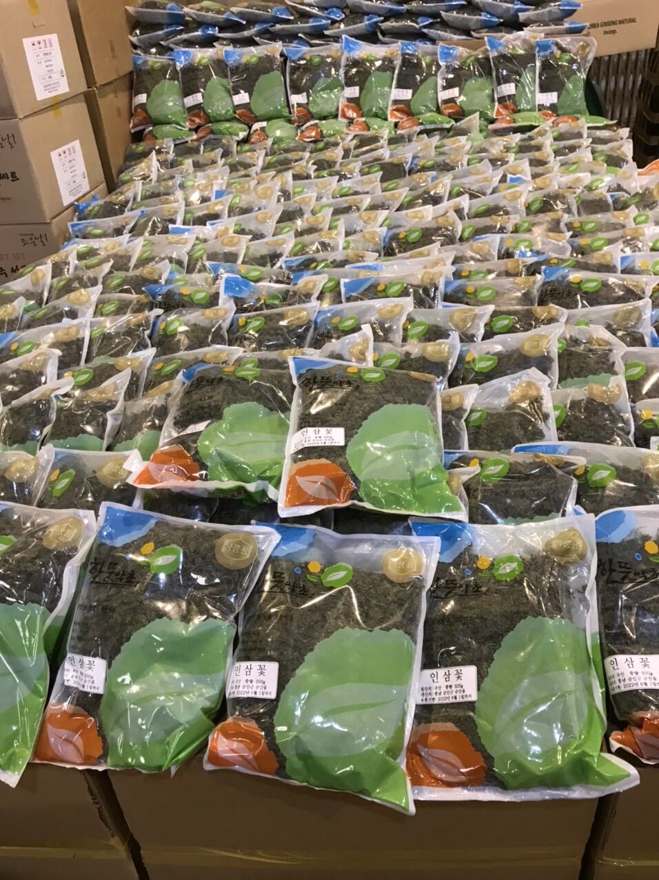 TRÀ HOA SÂM HÀN QUỐC 0.5kg