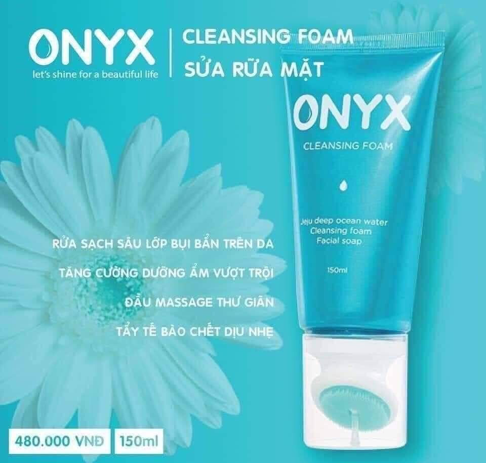 sữa rửa mặt Onyx cosmetics CEO ca sĩ Bảo Thy