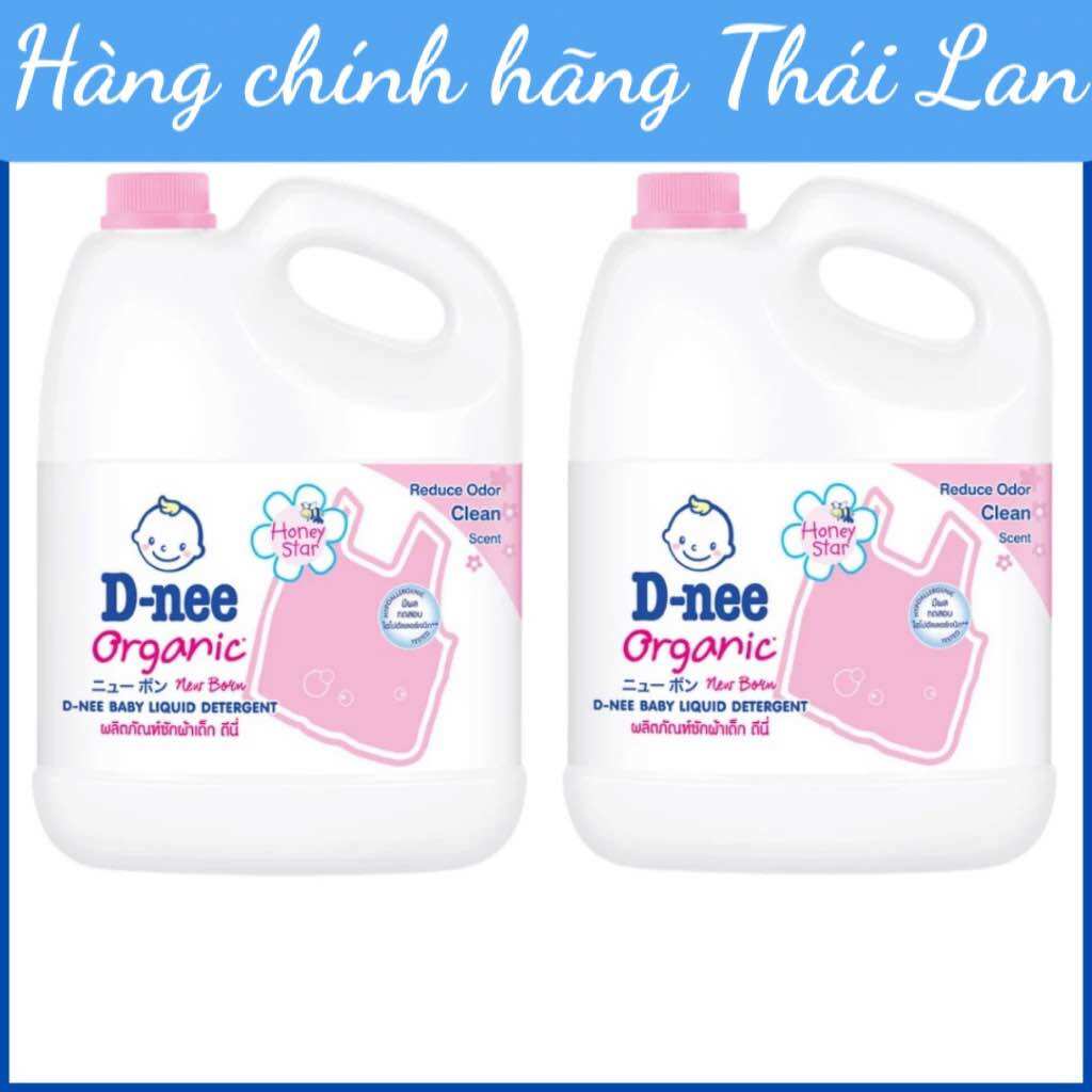 Can nước giặt d_nee giành cho trẻ , can 3000 ml _ tem đại thịnh