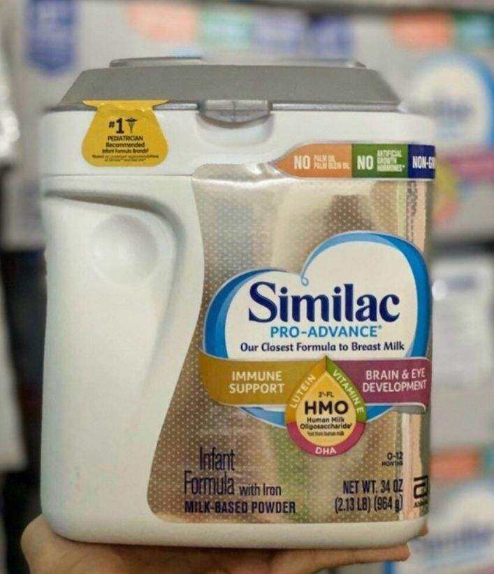 sữa sơ sinh dưới 12 tháng sữa similac pro advance 964g sỉ 790k