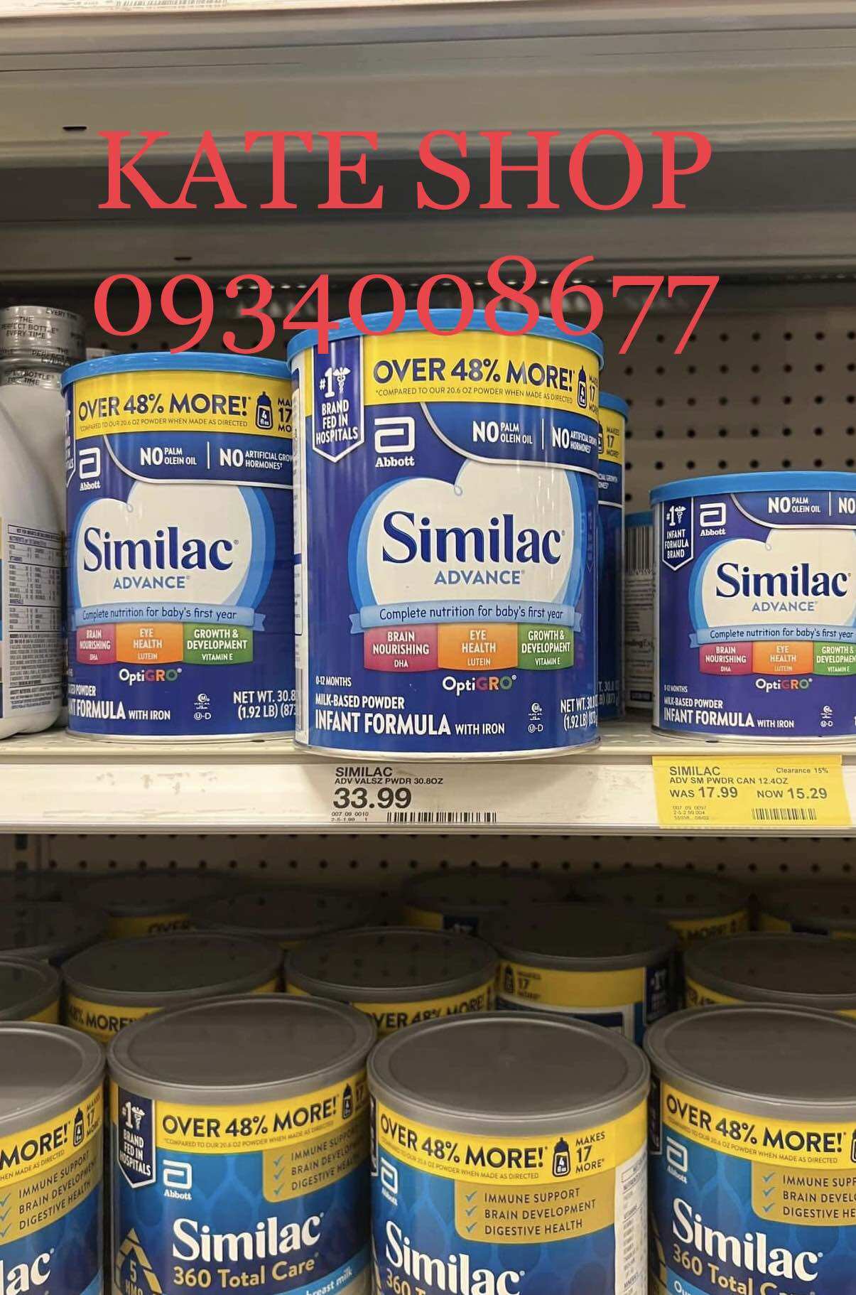 Bay air - Date 2026 Sữa Similac Advance 873g