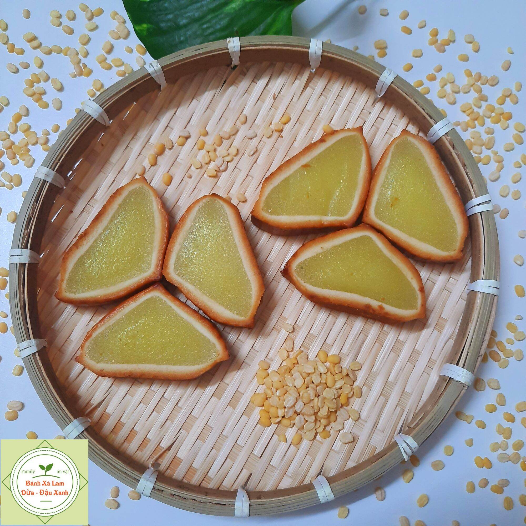 Bánh Xà Lam Đậu Xanh (1bịch /6miếng)