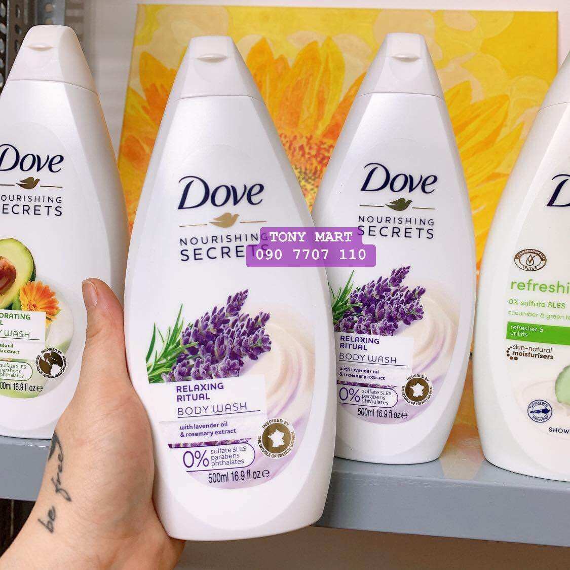 [HCM]SỮA TẮM DOVE 500ML