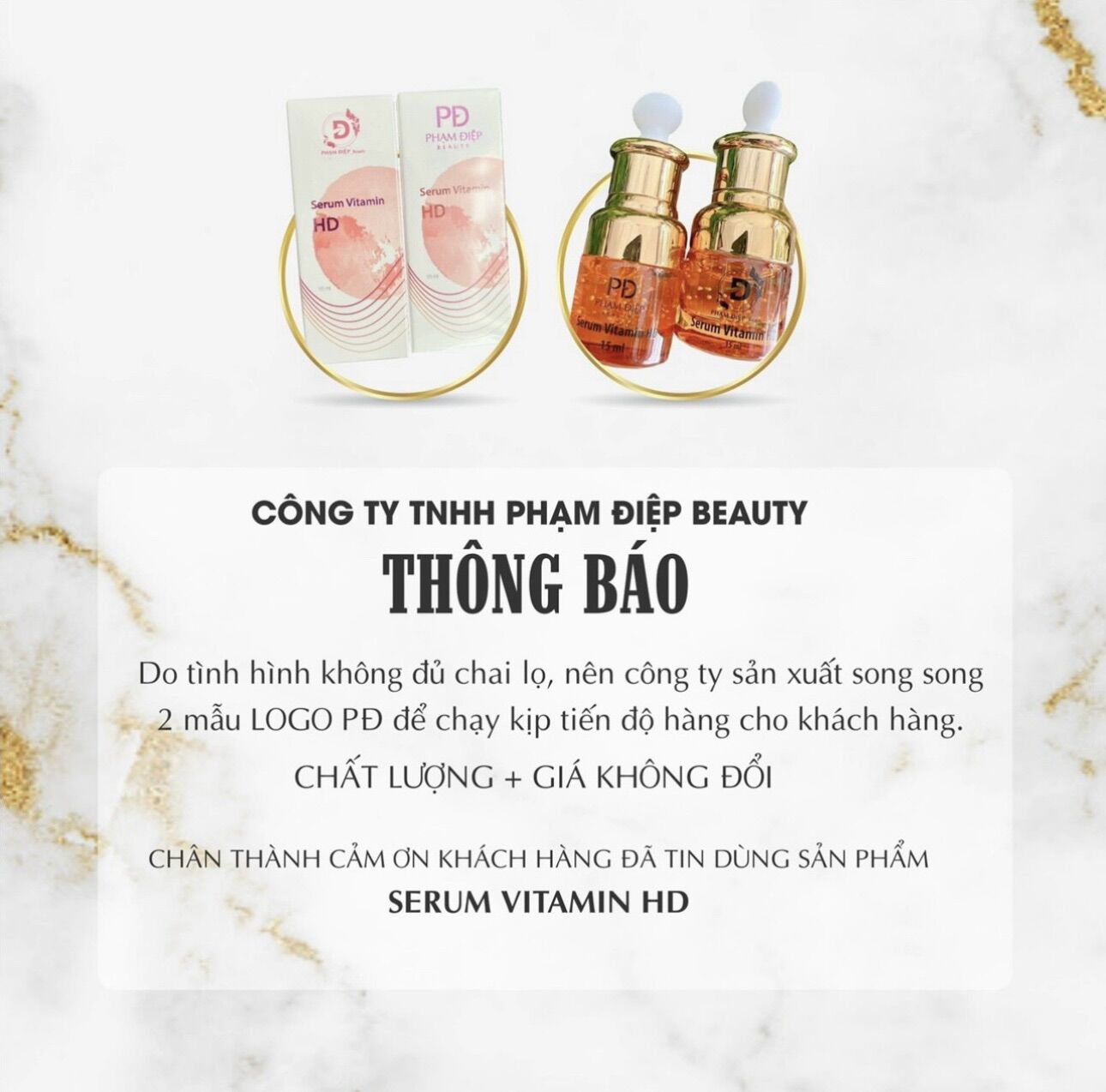 Serum vitamin HD Phạm Điệp