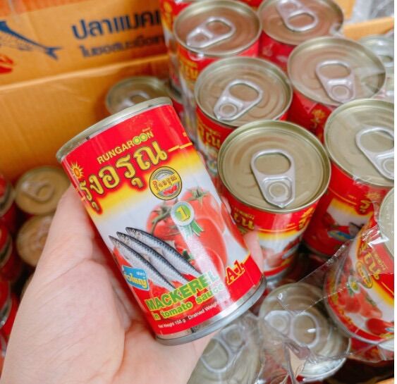 lốc 10 hộp cá sốt cà thái lan