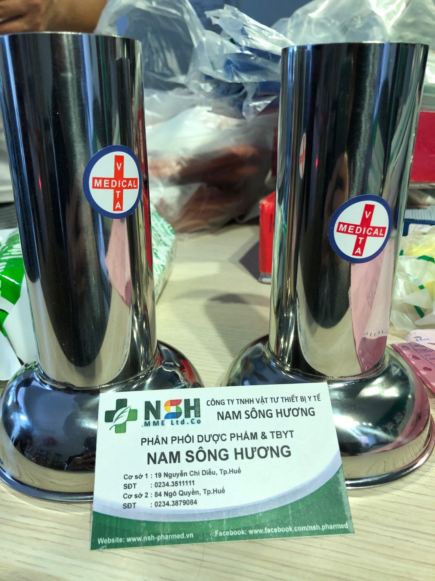❤️ Ống lọ inox cắm pen, kéo y tế, lọ cắm pen cao cấp Cỡ đại 5x16cm, ống Lọ đựng Cắm Pen Kéo Và Các Dụng Cụ Y Tế dùng trong bệnh viện hay phòng thí nghiệm
