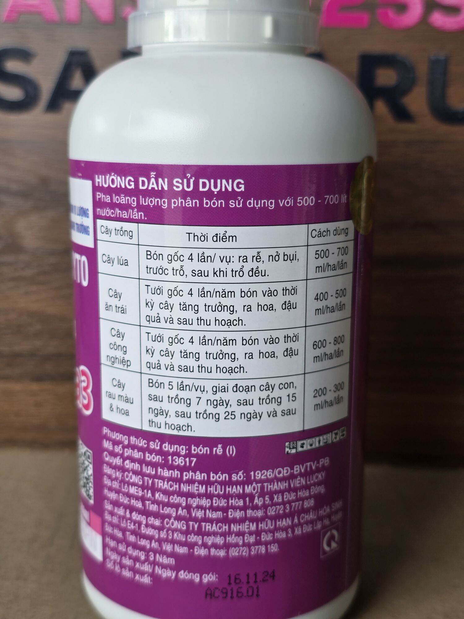 LK GABACYTO SỮA An Phát Nông