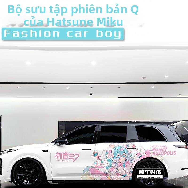 CANJING | Custom Cartoon Style Hatsune Miku Decal for L9, L8, L7, L6 Models Giá 1,166,000 Đồng*Miễn phí vận chuyển