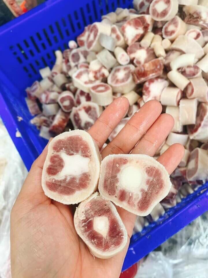 1Kg Đuôi Bò Cắt Khúc Mềm Ngon (Hỏa Tốc 2H HCM)