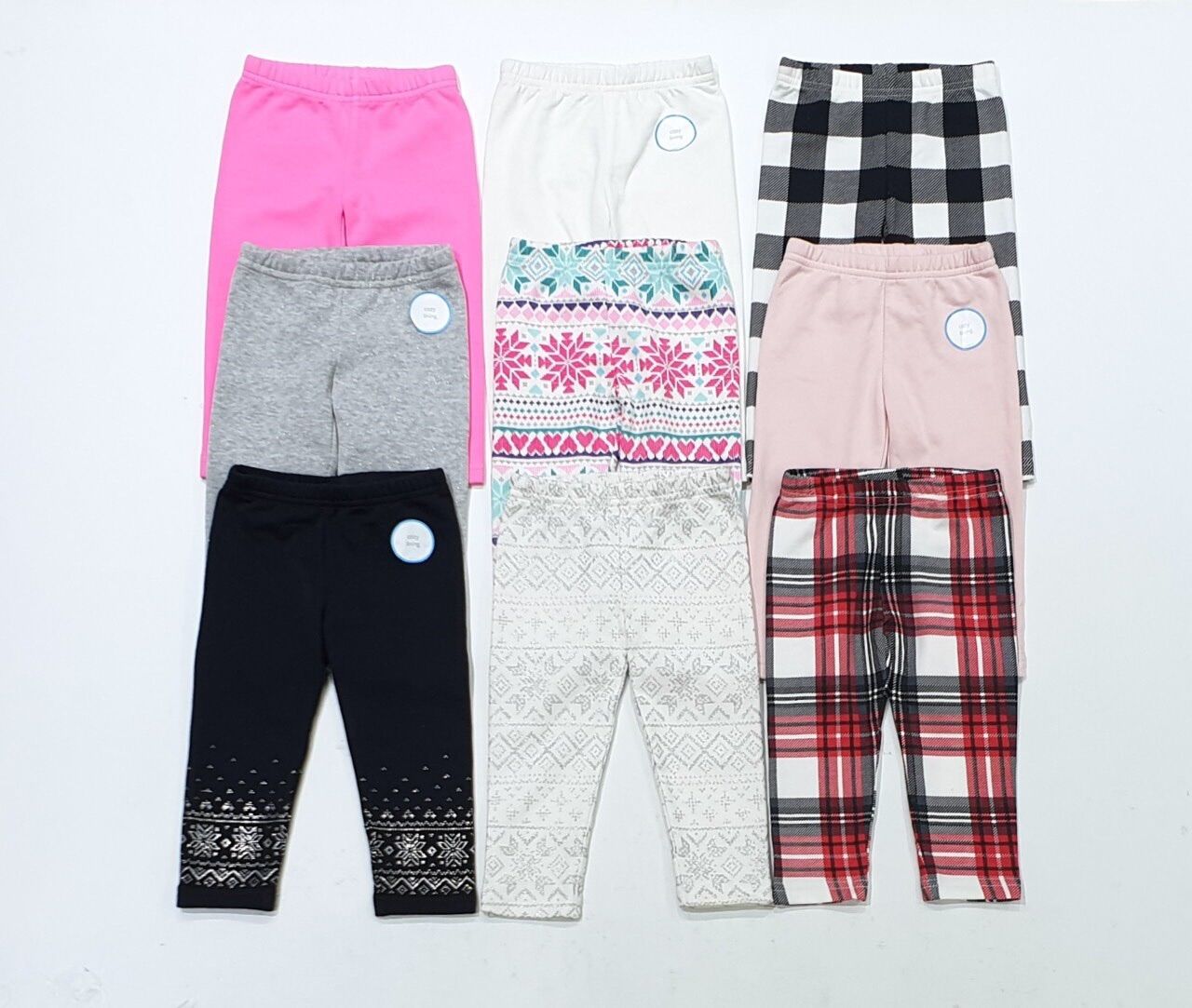 Quần legging nỉ bông bé gái