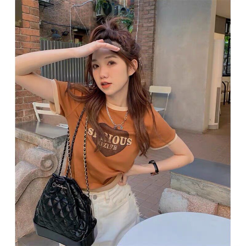 Áo croptop phối sf bg xinh