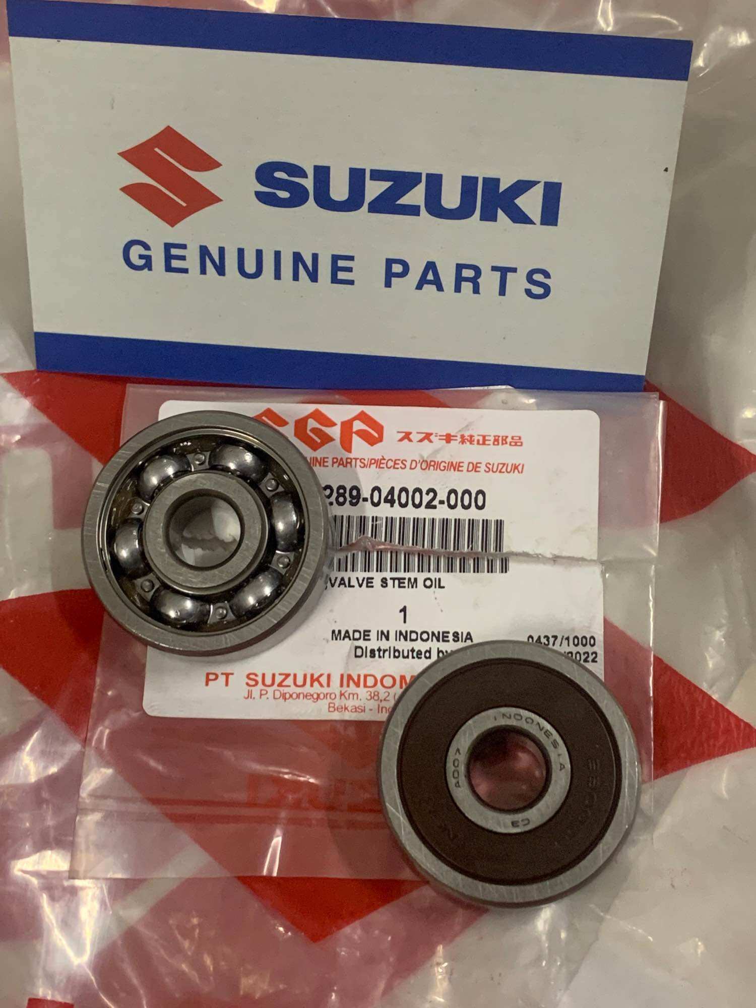 Cặp bạc đạn bánh trước xipo axelo viva xbike xe thắng đĩa trước suzuki indonesia chính hãng