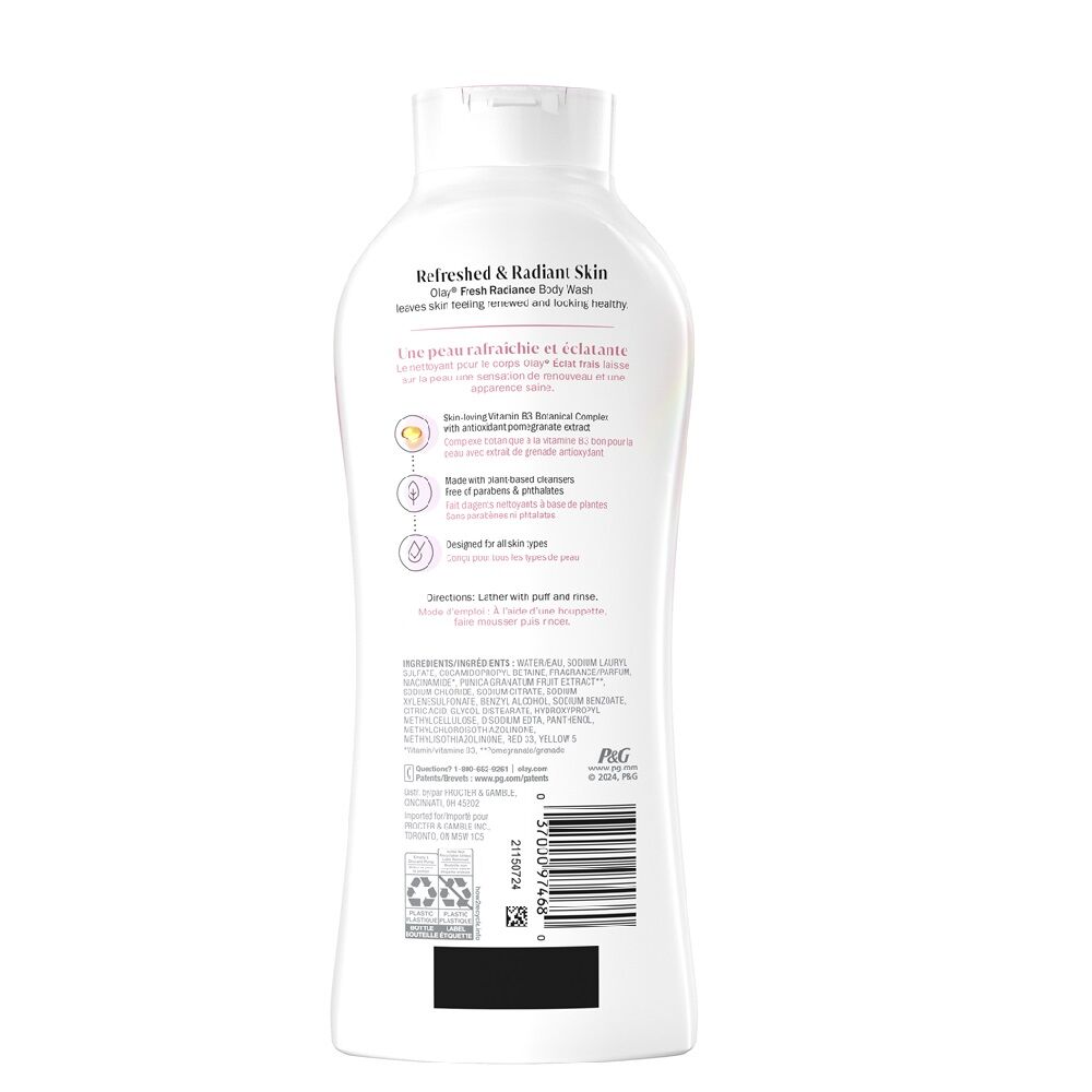 Olay Strawberry & Mint Body Wash 650ml
